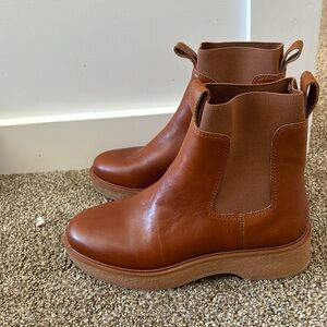 Leather Madewell boots